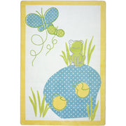 Polka Dot Pool 10'9" x 13'2" area rug in color Multi