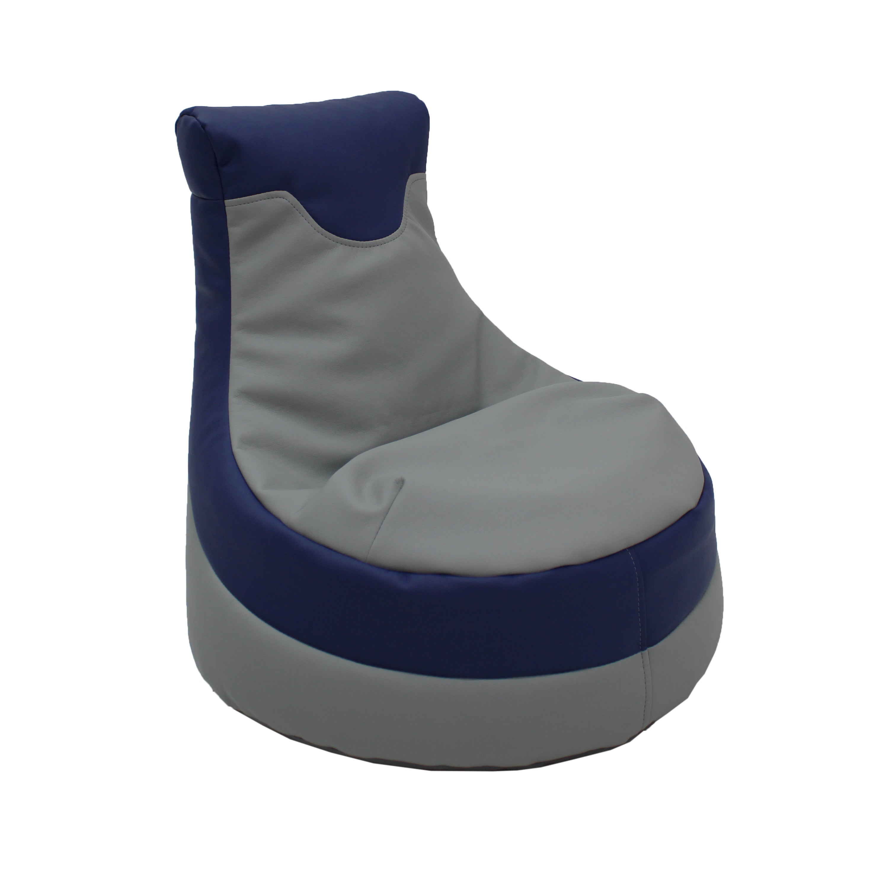SoftScape Little Gamer Bean Bag - Gray/Navy