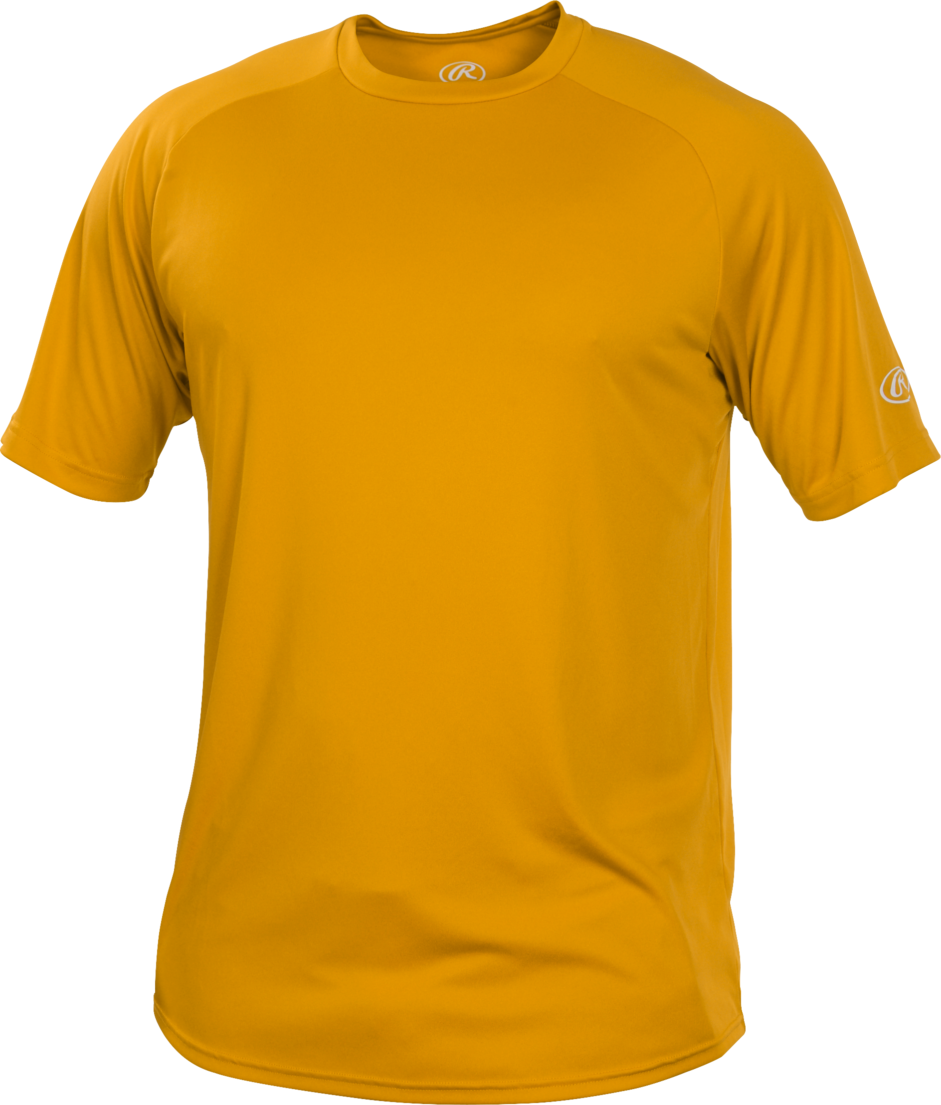 Rawlings Adult Crew Neck Short Sleeve Jersey - Small - Light Gold