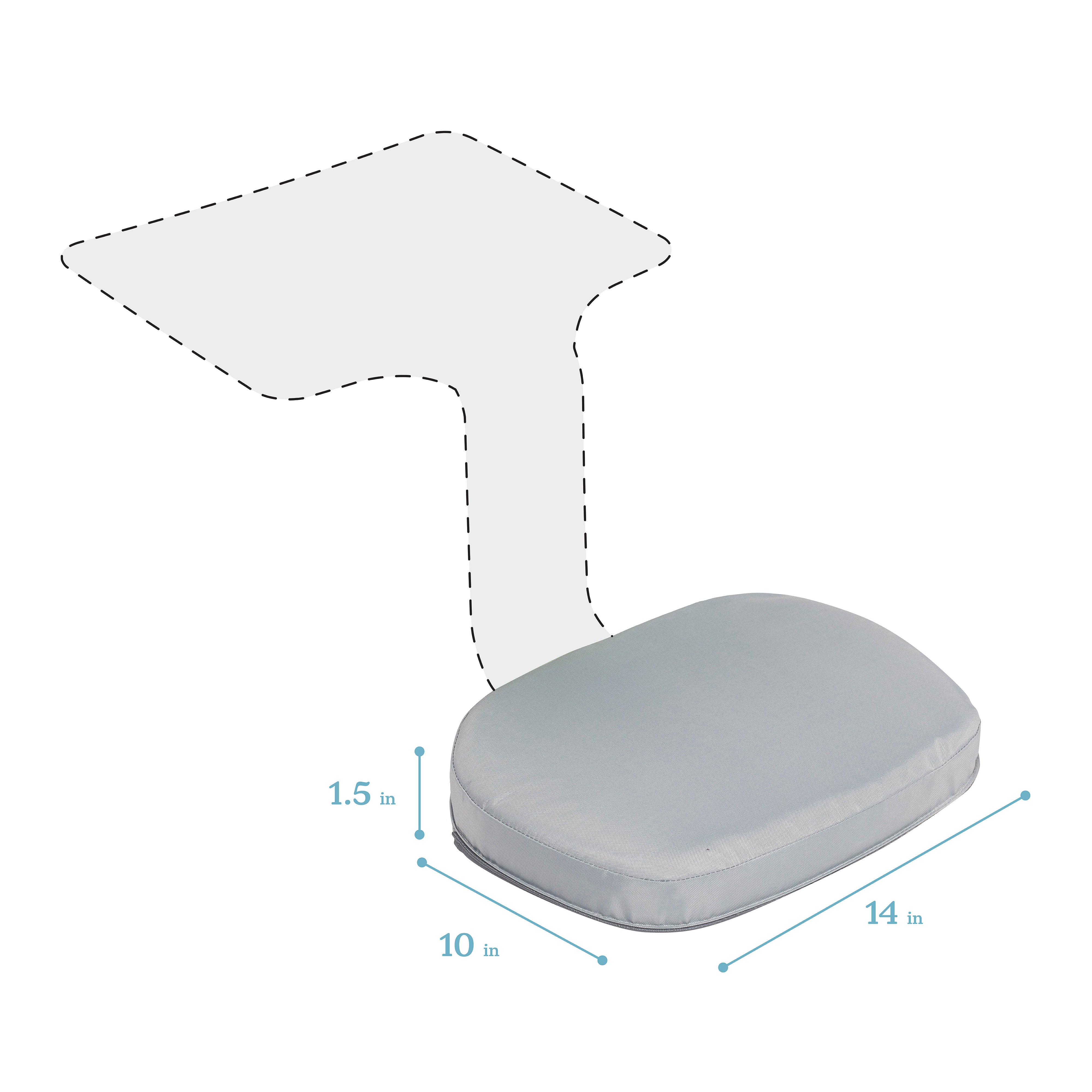The Surf Cushion 10-Pack - Grey