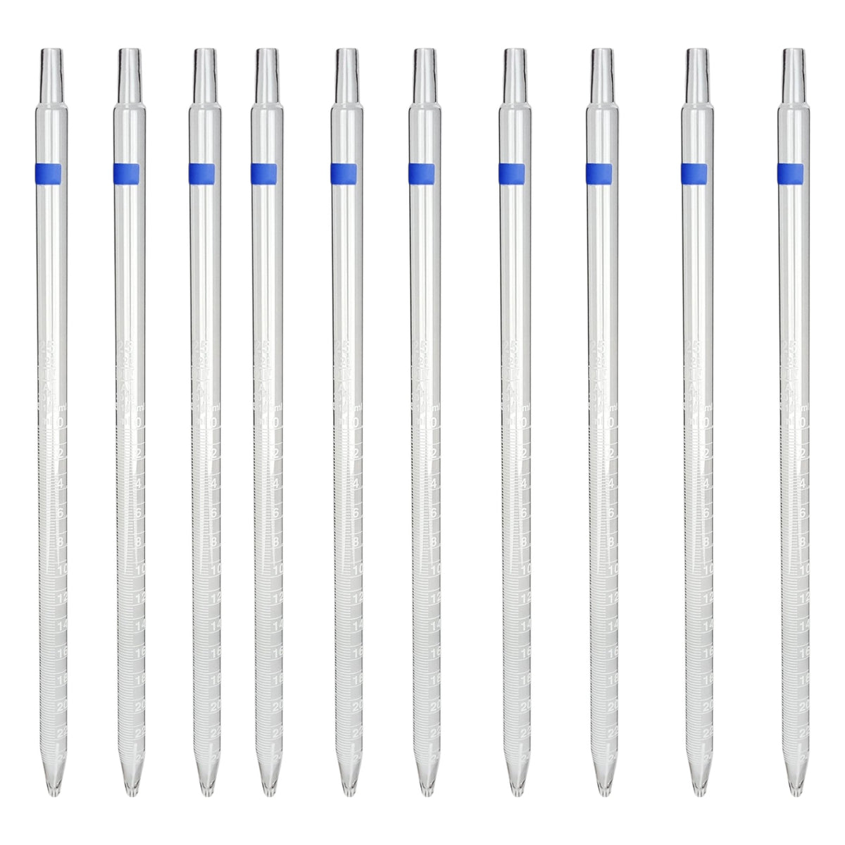 Mohr's Pipette, Borosilicate Glass, 25ml, Pack of 10