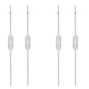 Pipette Volumetric, Borosilicate Glass, 100ml, Pack of 4