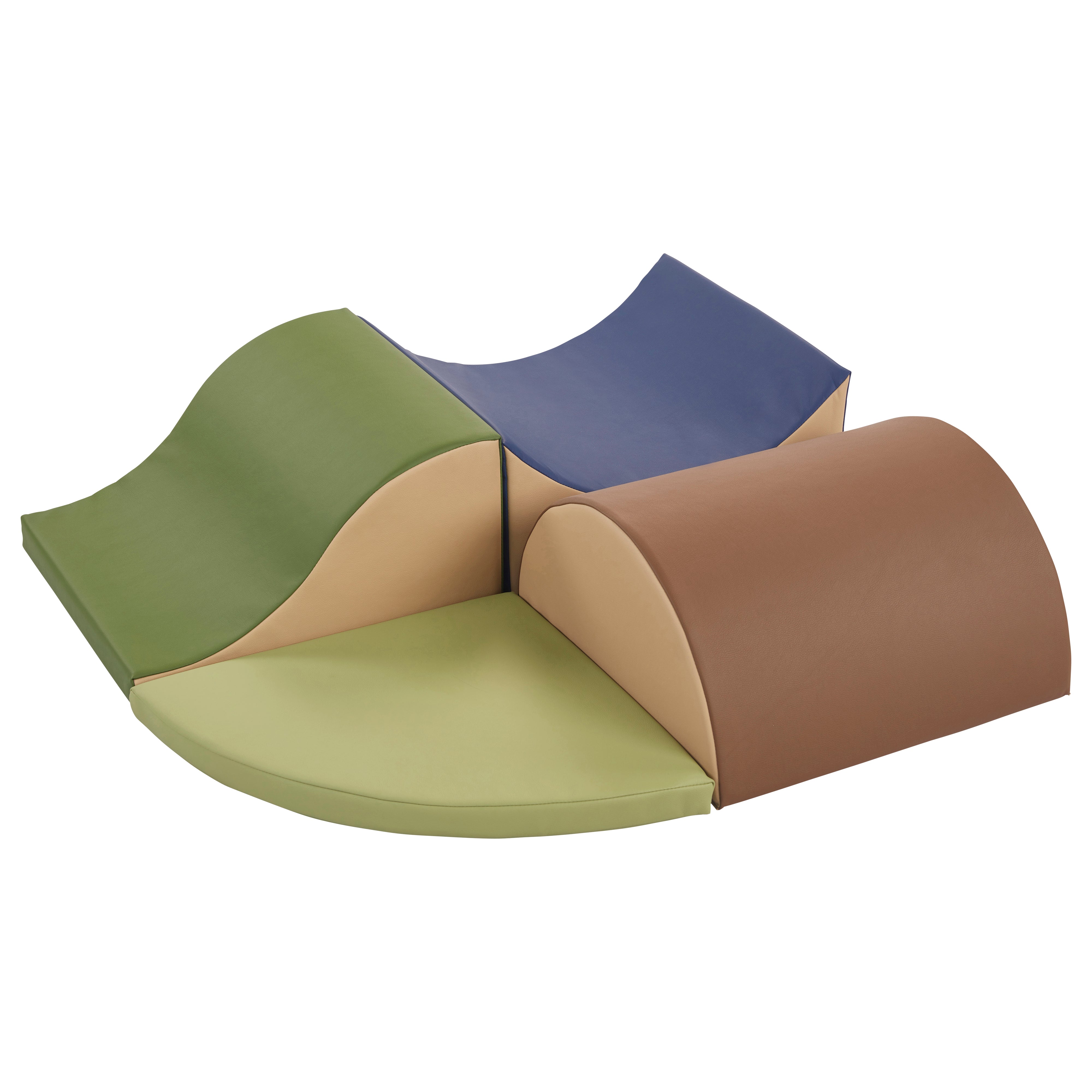 SoftScape Swoop and Slide Climber - Earthtone