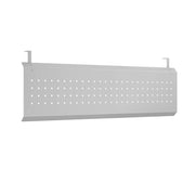 OfficeSource  Metal Perforated Modesty Panel - 53"W - Silver