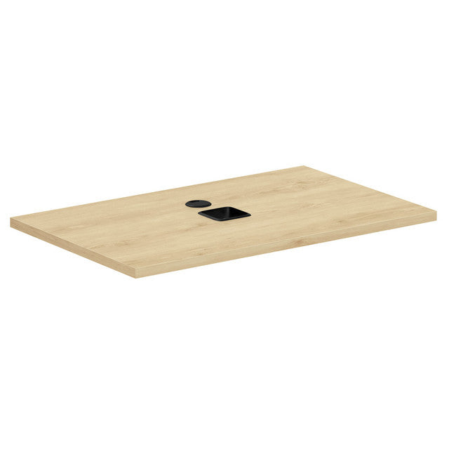OfficeSource StandUp Standing Desk 36" File Top ( For OS2013) - American Elm