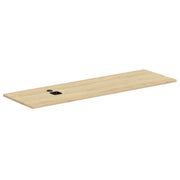 OfficeSource StandUp Standing Desk 71"W Credenza Top ( For OS2013) - American Elm