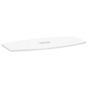 OfficeSource Conference Tables 72" Boat Shaped Top (Top Only) - White