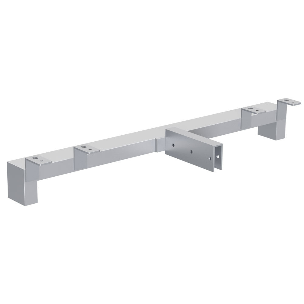 OfficeSource Variant Collection Low Desk Riser - 24"W - Silver