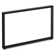 OfficeSource Variant Collection Beveled Style Leg Base - 47.8"W - Black