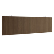OfficeSource Variant Laminate Modesty Panel - 66"W - Modern Walnut