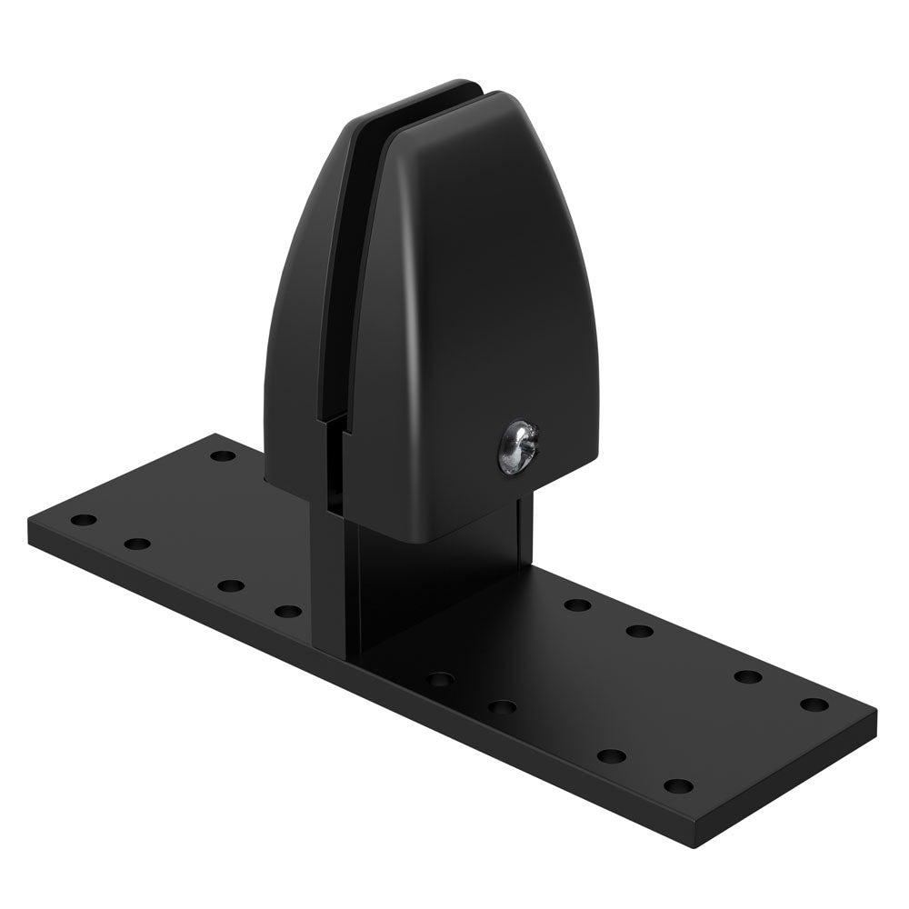 OfficeSource Variant Collection Dual Under Desk Mount Screen Brackets - Black