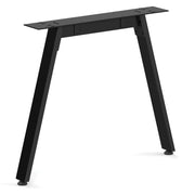 OfficeSource Variant Collection Metal Oblique Leg - Black