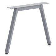 OfficeSource Variant Collection Metal Oblique Leg - Silver