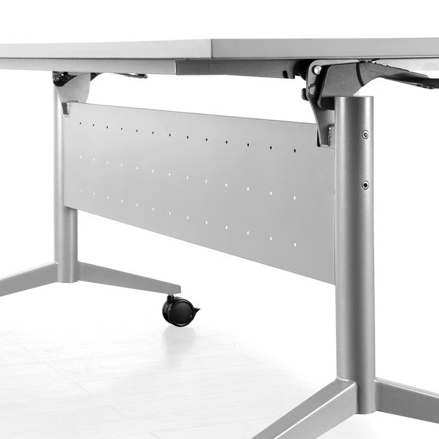 OfficeSource Training Tables Modesty Panel - 57.75"W - Silver