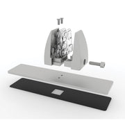OfficeSource SafeGuard Barrier Free Standing Panel Feet - Silver