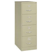 OfficeSource Steel Vertical File Collection 4 Drawer Vertical File Cabinet, 25" Deep, Legal - Putty