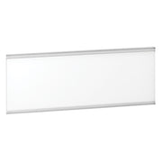 Clear Acrylic Panel w/ Silver Frame - 36"W x 12"H