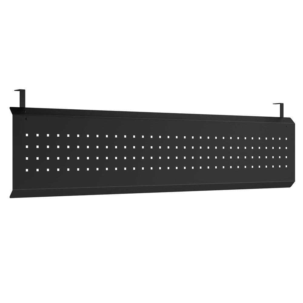 OfficeSource  Metal Perforated Modesty Panel - 65"W - Black