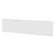 OfficeSource  Acrylic Screen - 42"W x 15"H - Frosted Acrylic