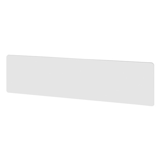 OfficeSource  Acrylic Screen - 48"W x 15"H - Frosted Acrylic