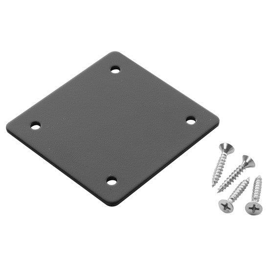 OfficeSource Training Tables Flat Bracket - Black
