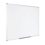 OfficeSource Vizual Magnetic Steel Board with Aluminum Frame - 36" x 48" - White