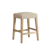 American Heritage® Port Royal Backless Stool, White Oak