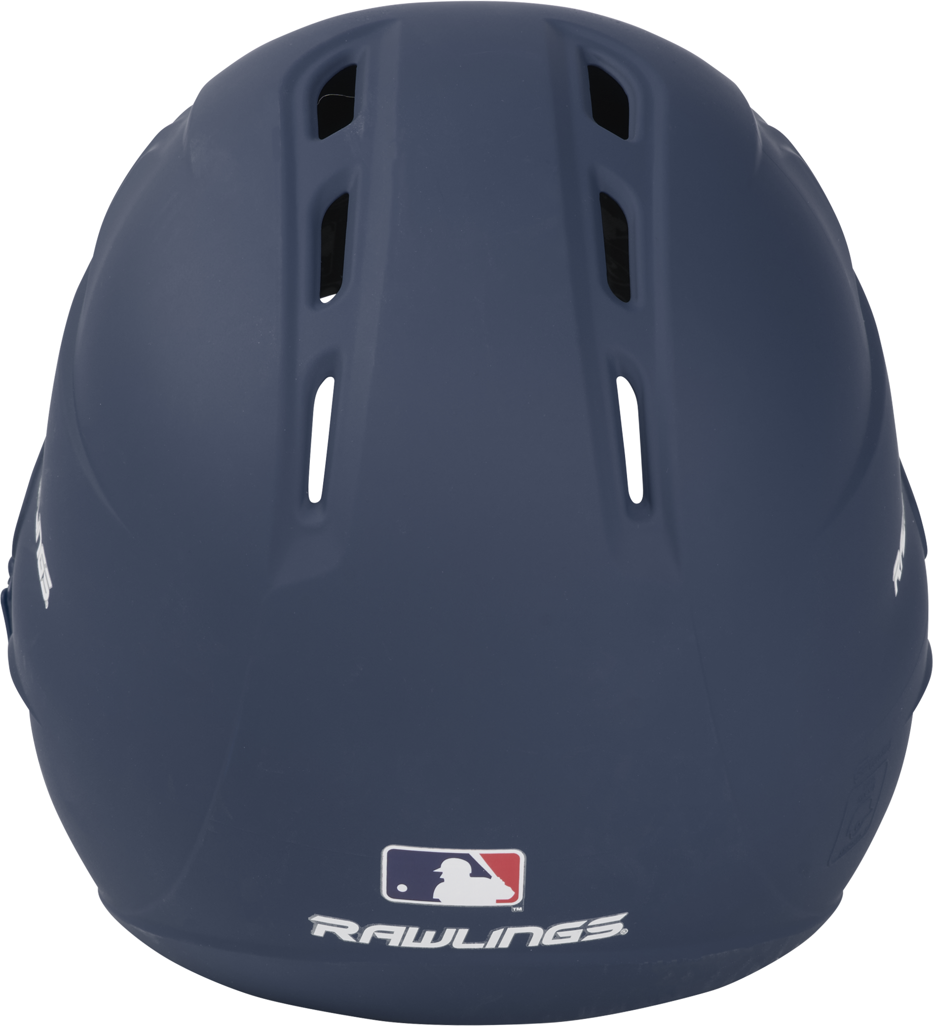Rawlings R16 Matte Senior 1-Tone Baseball Helmet With Reversible Extension - Navy