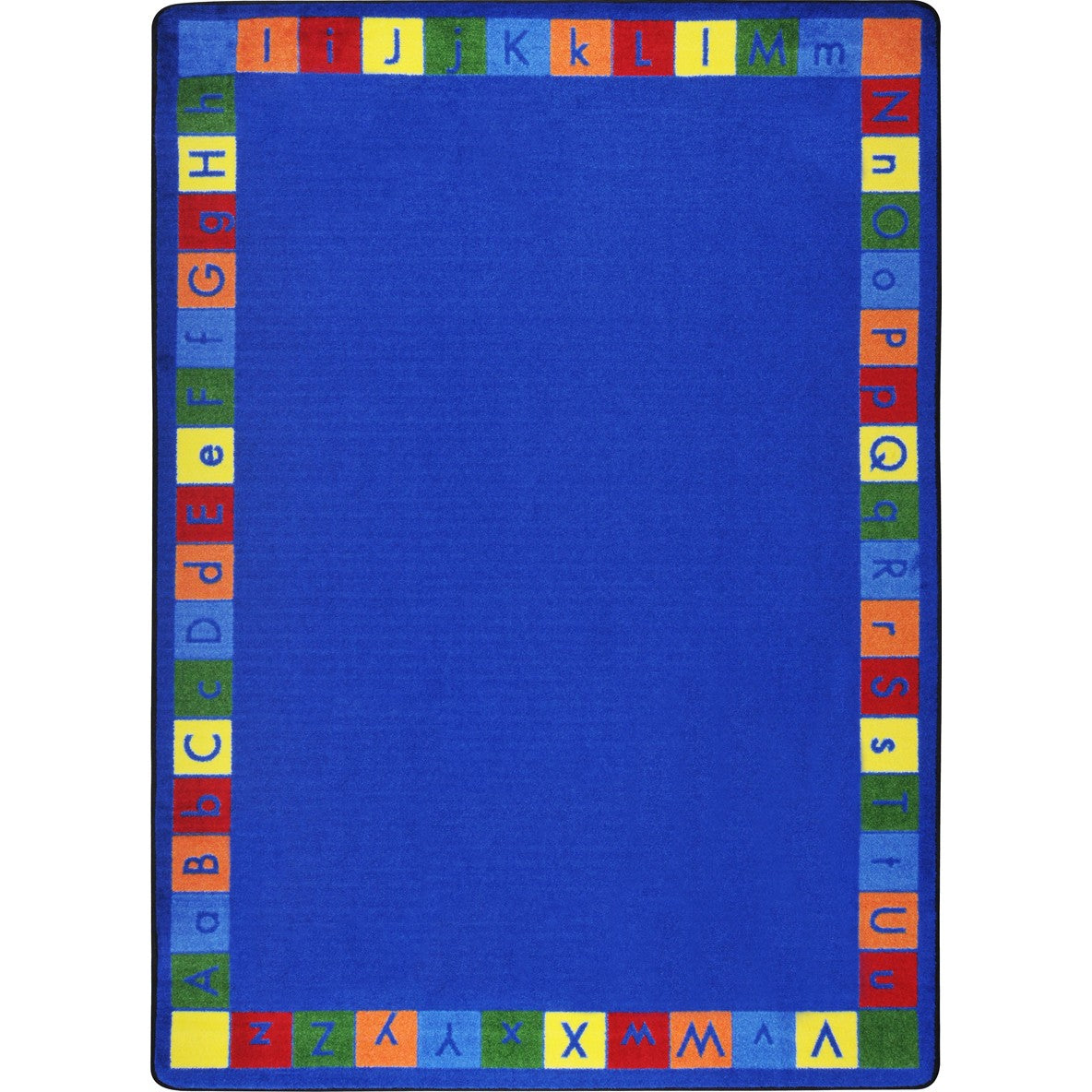 Primarily Alphabett 10'9" x 13'2" area rug in color Multi