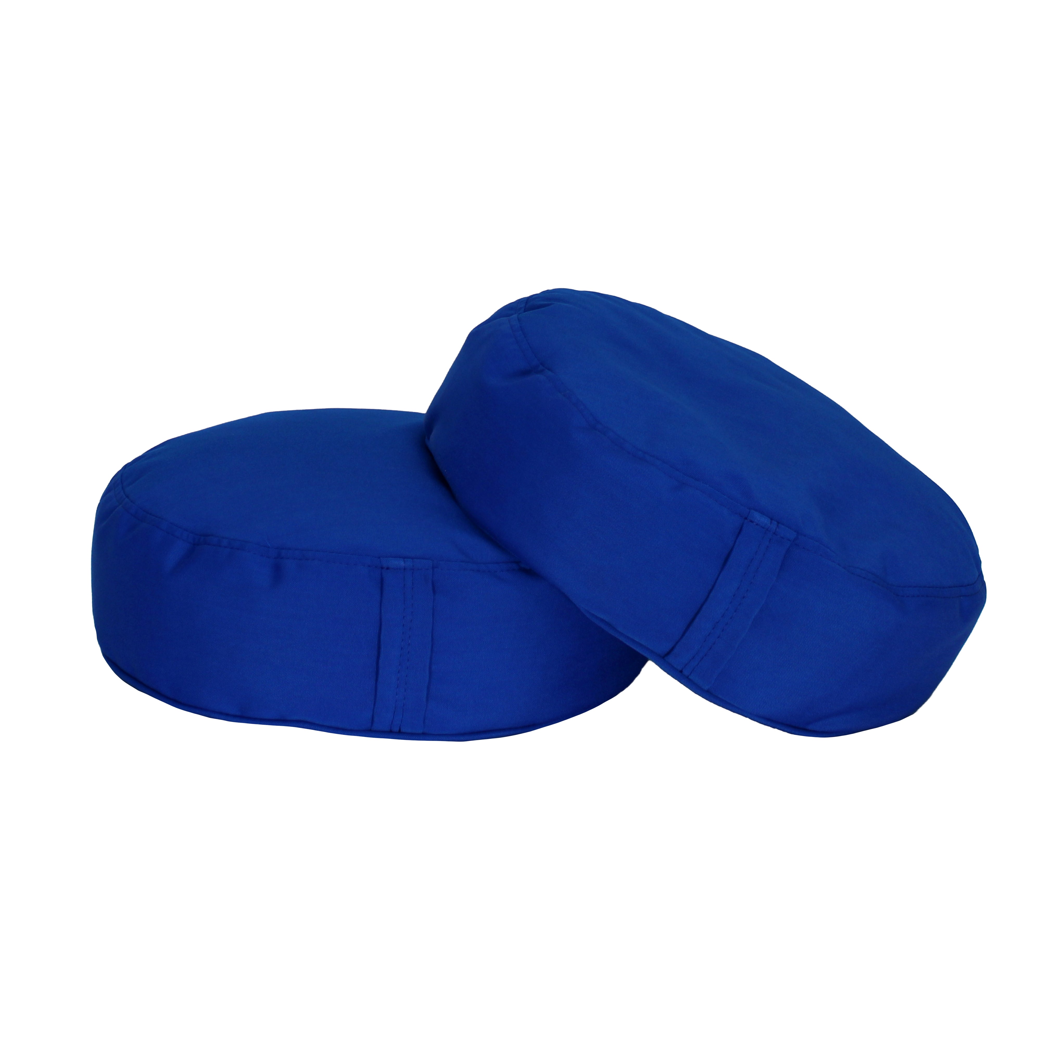 Element 16" Round Bean Cushions, 2-Piece - Brilliant Blue