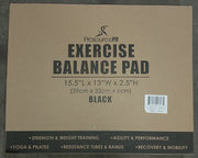 Exercise Balance Pad 15.5x12.75-in, Black