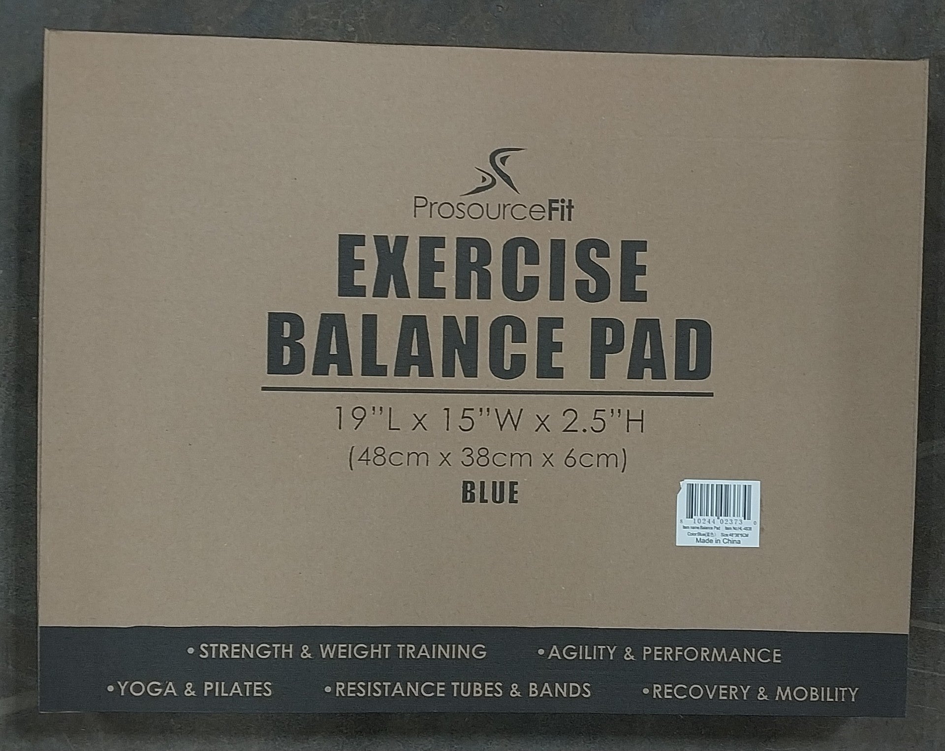 Exercise Balance Pad 15x18.75-in, Blue