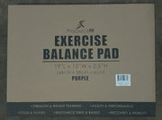 Exercise Balance Pad 15x18.75-in, Purple