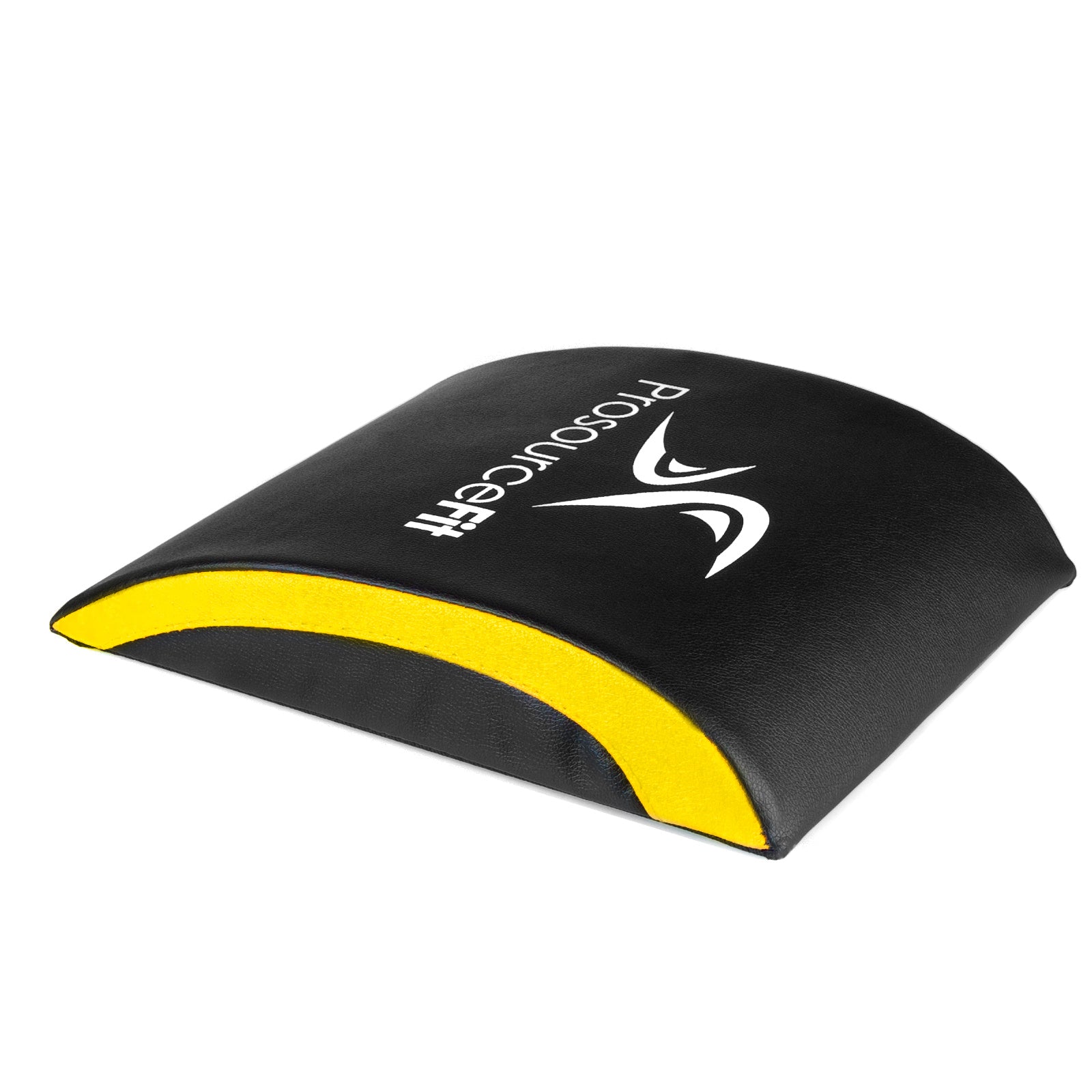 Abdominal Mat, Black-Yellow