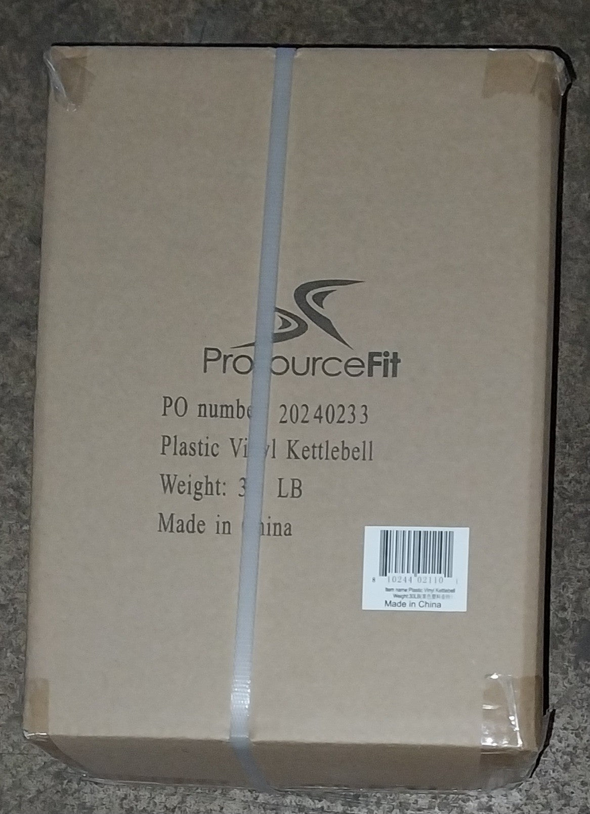 Vinyl Kettlebell 30lb