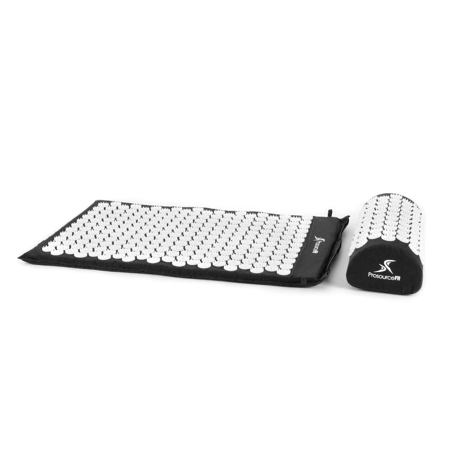 Acupressure Mat and Pillow Set, Black