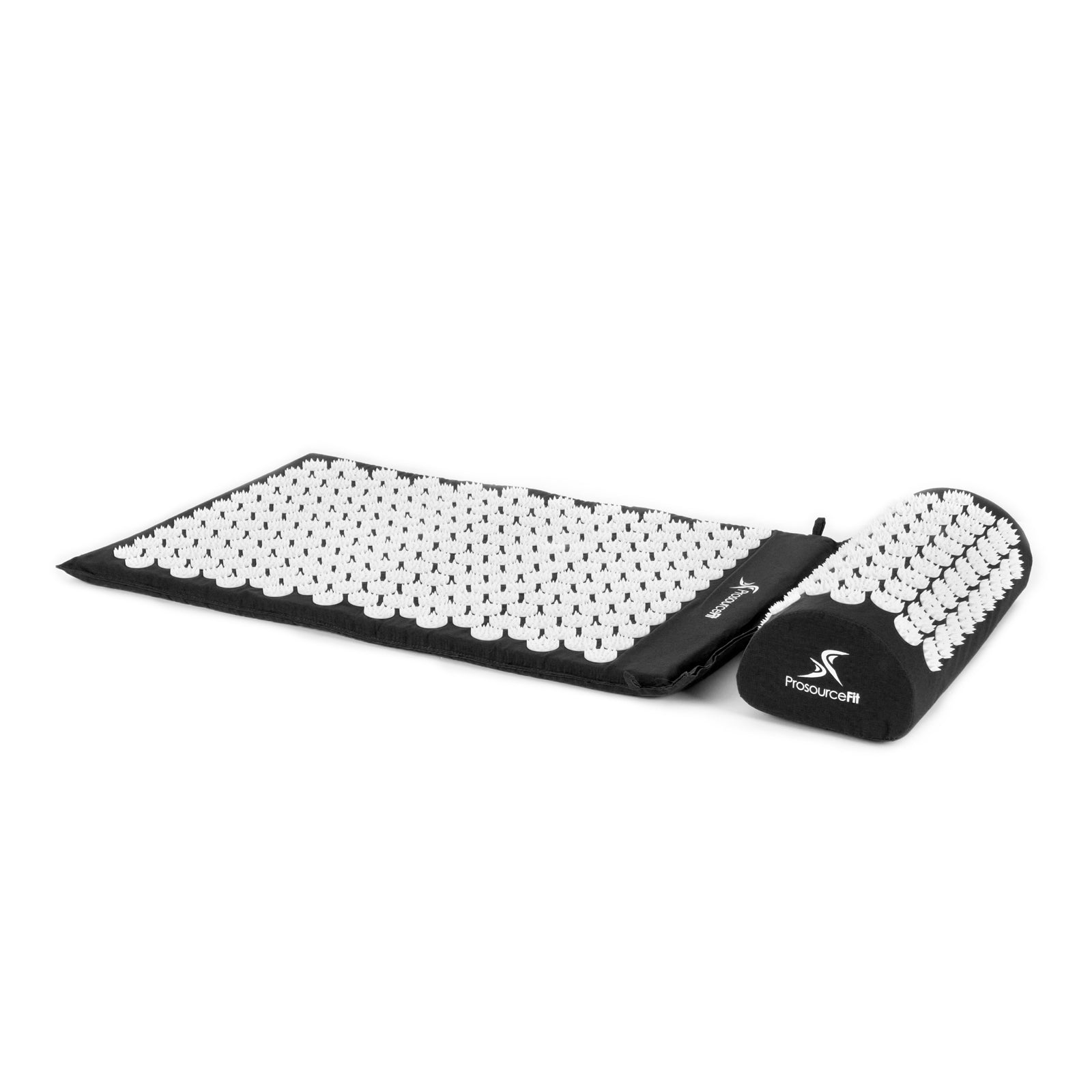Acupressure Mat and Pillow Set, Black
