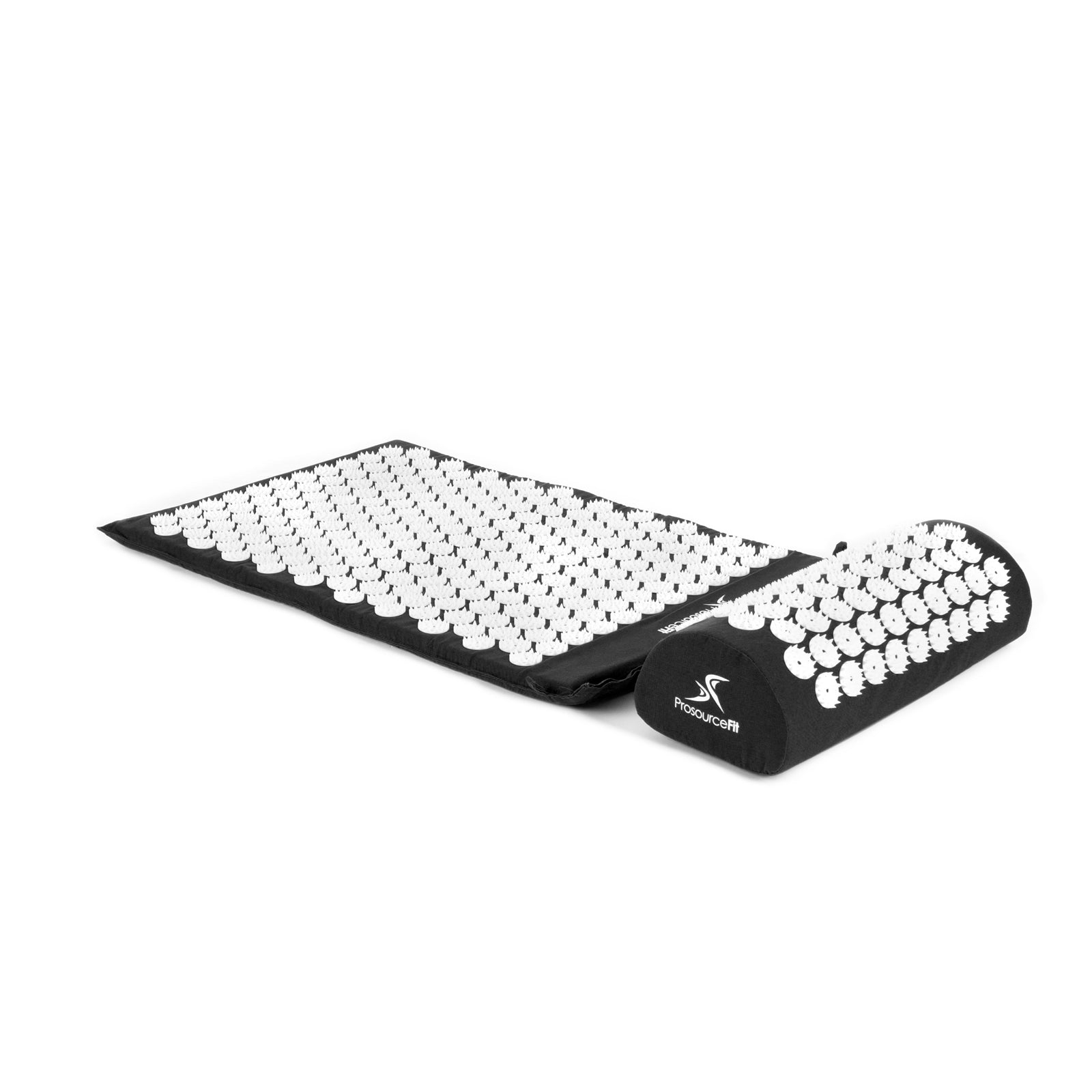 Acupressure Mat and Pillow Set, Black