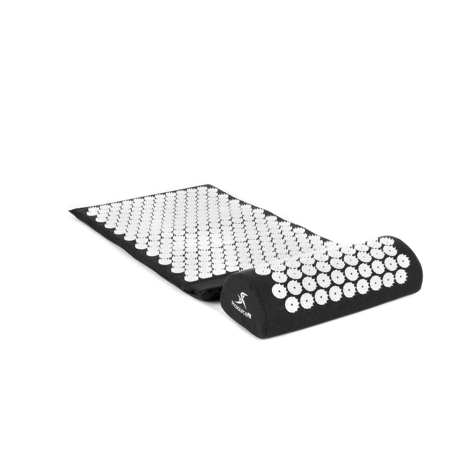 Acupressure Mat and Pillow Set, Black