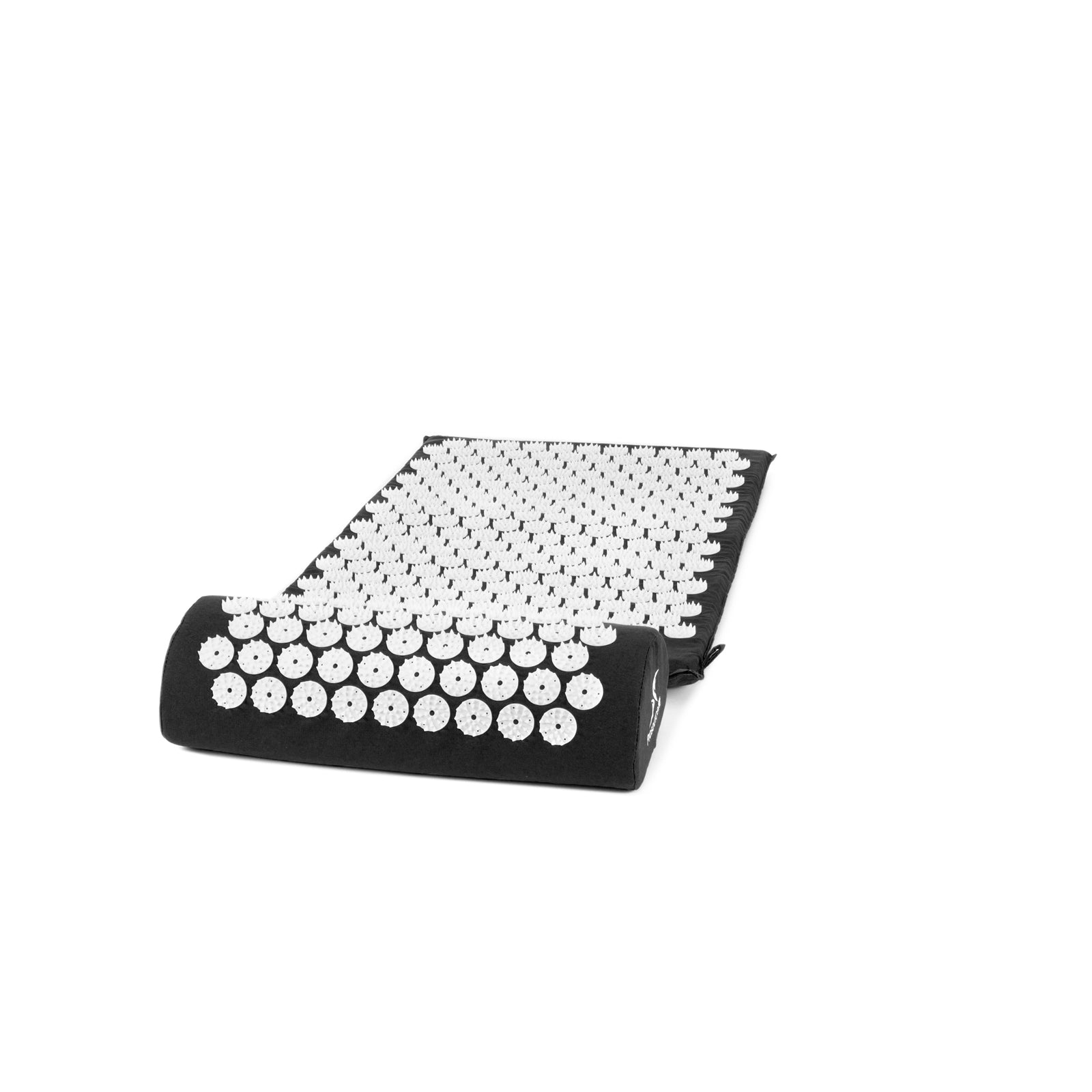 Acupressure Mat and Pillow Set, Black