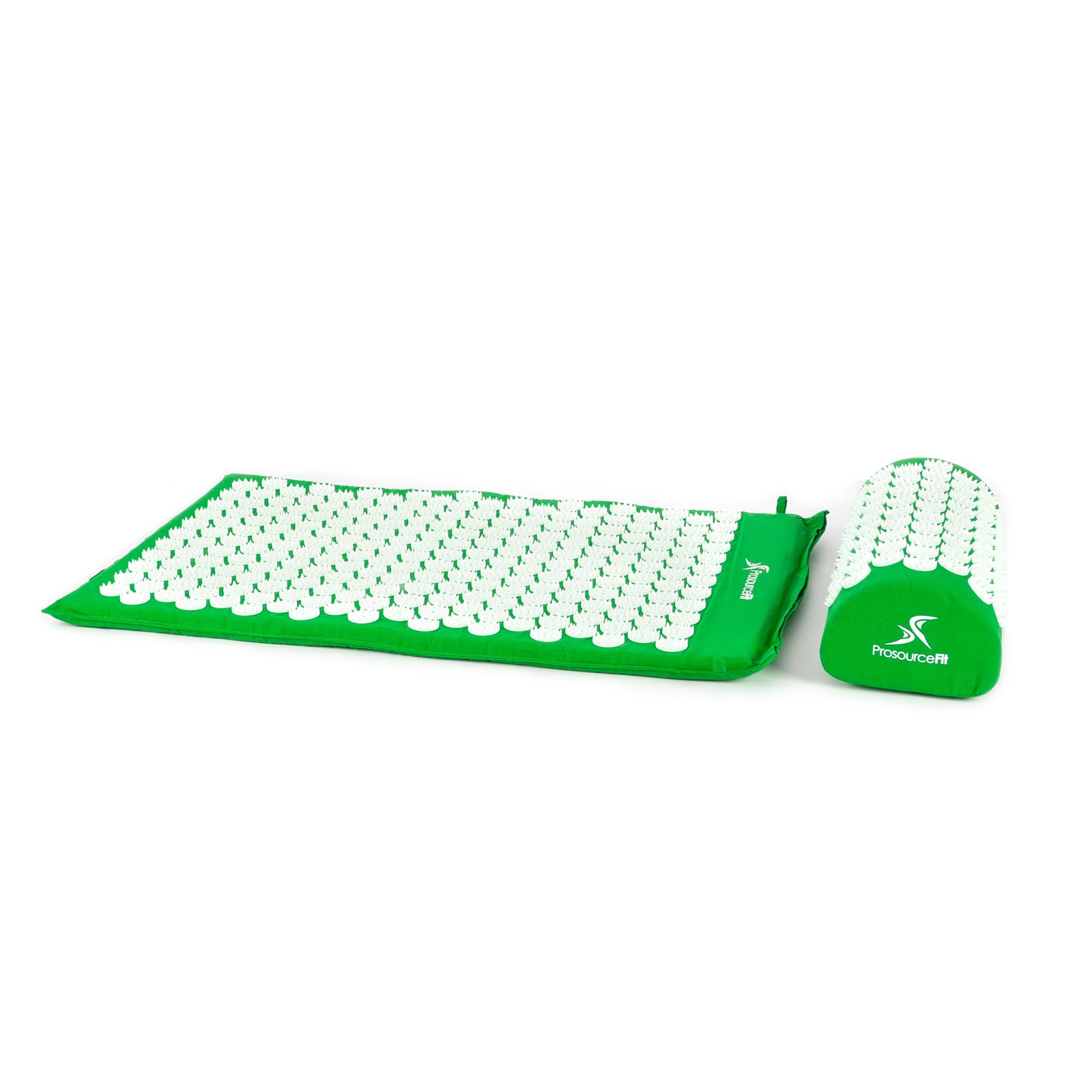 Acupressure Mat and Pillow Set, Green