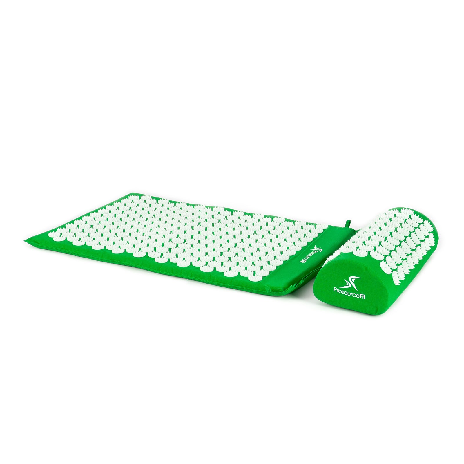 Acupressure Mat and Pillow Set, Green
