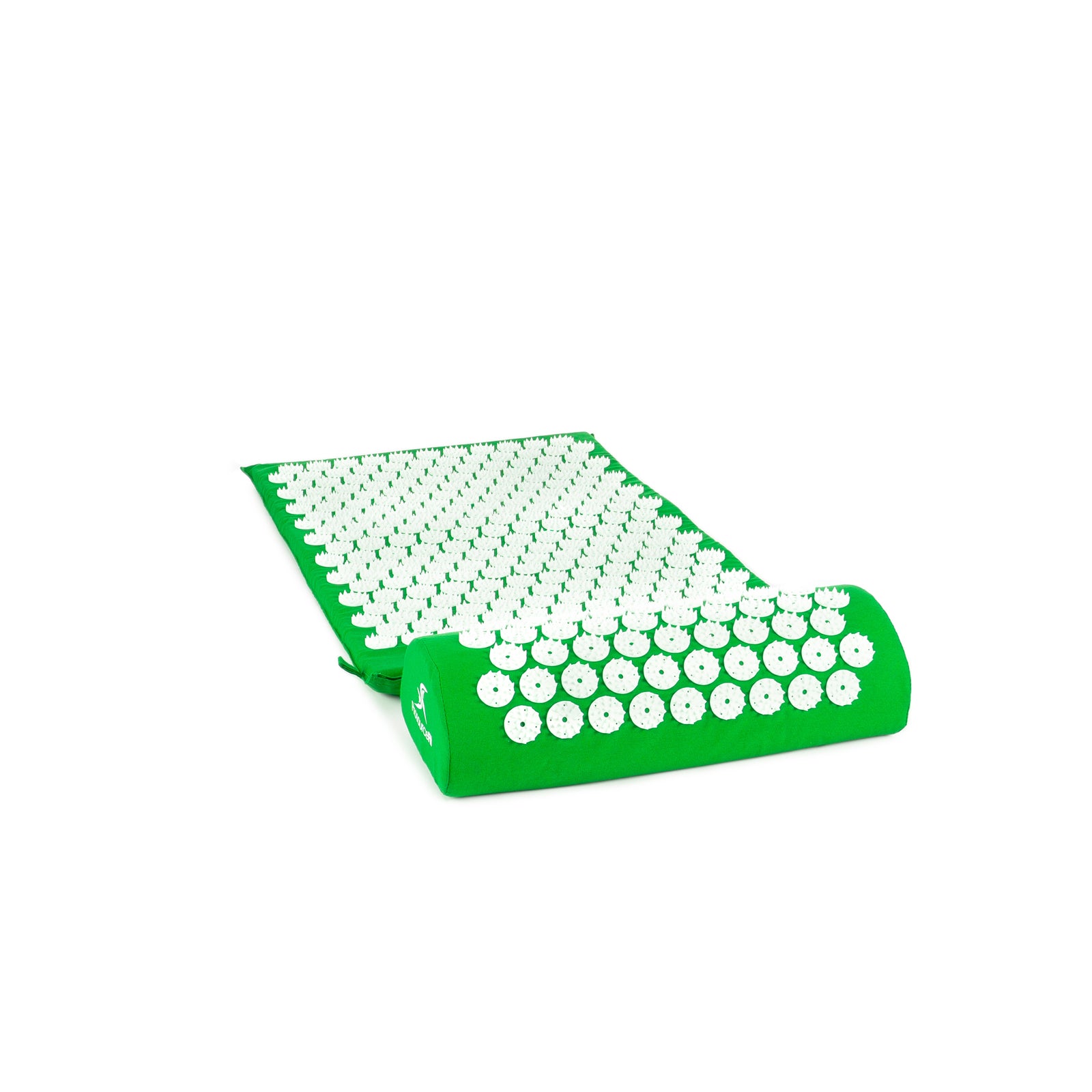Acupressure Mat and Pillow Set, Green