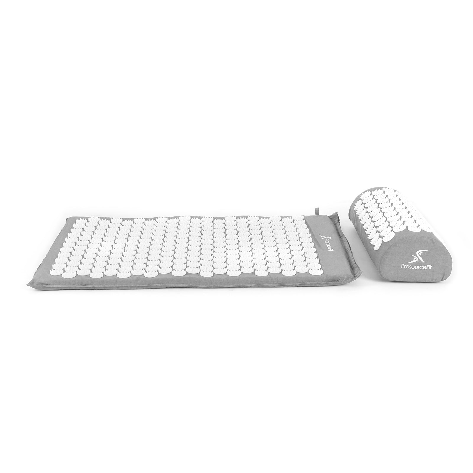 Acupressure Mat and Pillow Set, Gray
