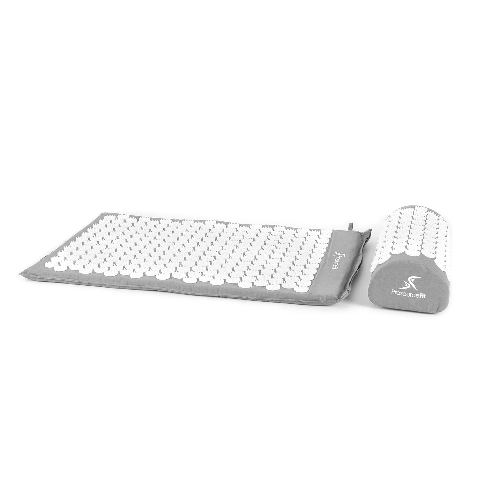 Acupressure Mat and Pillow Set, Gray