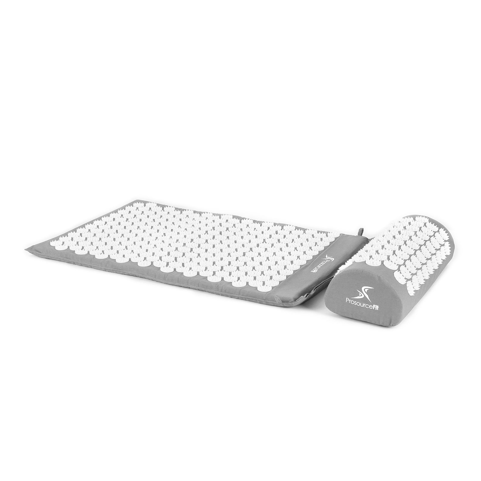 Acupressure Mat and Pillow Set, Gray
