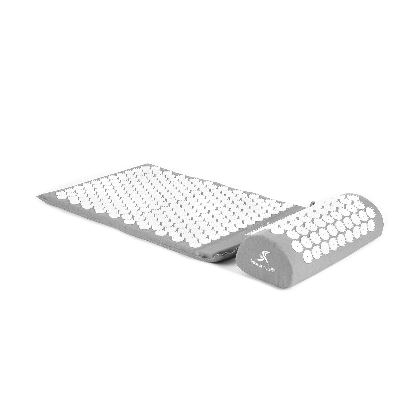 Acupressure Mat and Pillow Set, Gray