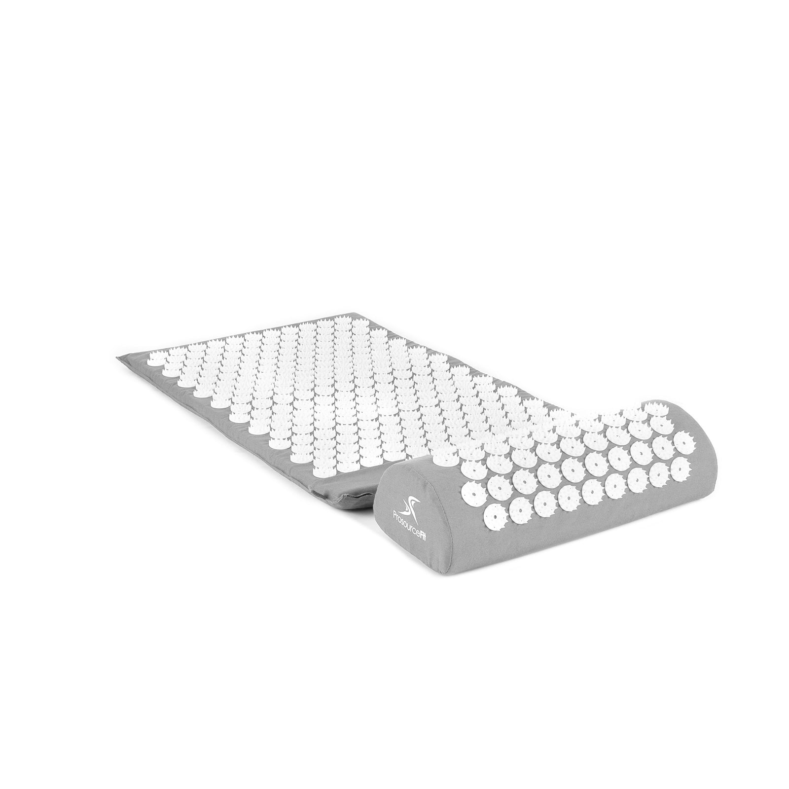 Acupressure Mat and Pillow Set, Gray