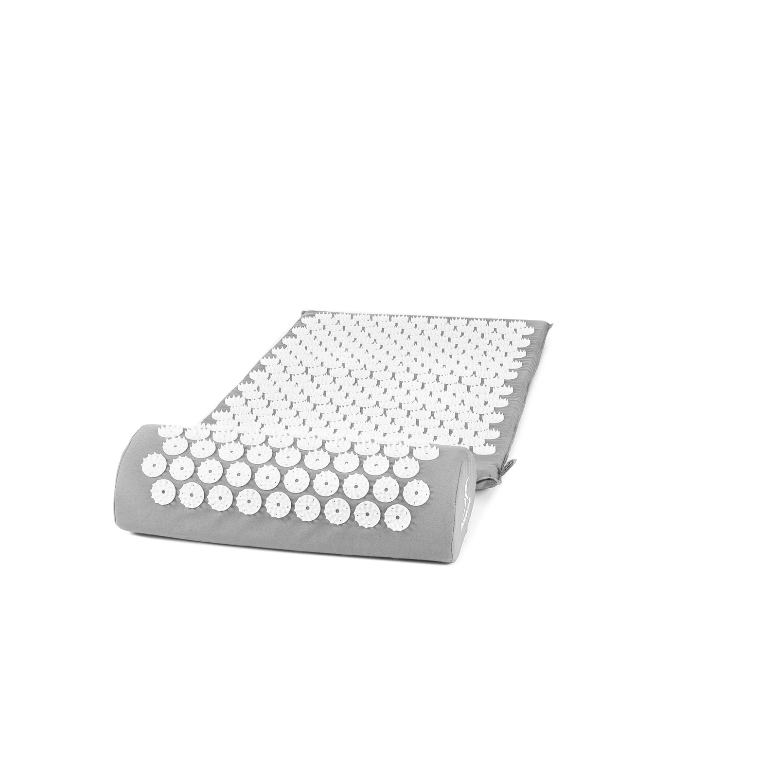 Acupressure Mat and Pillow Set, Gray