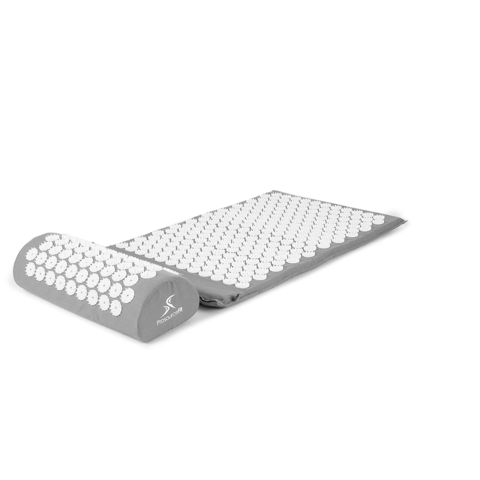 Acupressure Mat and Pillow Set, Gray